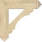 Ekena Millwork Olympic Arts & Crafts Rough Sawn Bracket, Douglas Fir, 6"W x 30"D x 30"H BKT06X30X30OLY03RDF - alternate 3